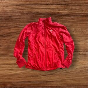 Vintage Nike Pink Windrunner Jacket Womens Size Medium Windbreaker
